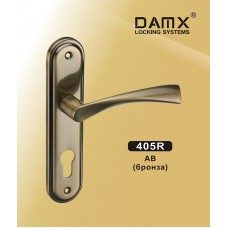 Ручки на планке DAMX 405R AB бронза